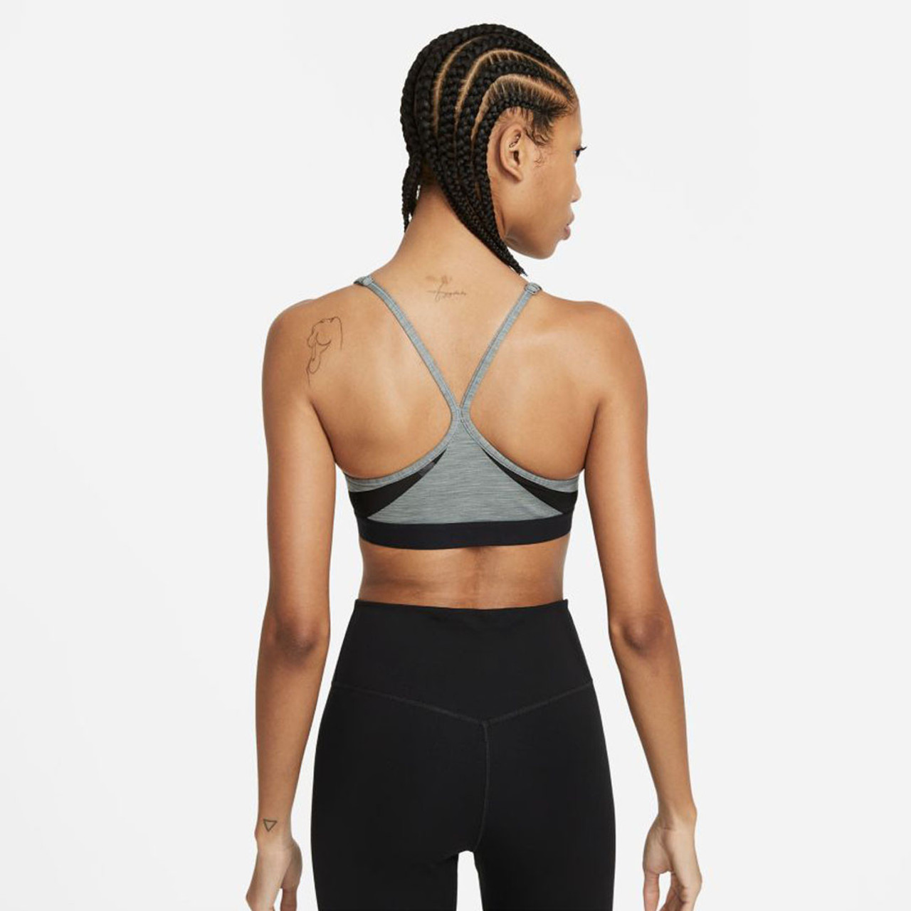 Nike Womens Dri-FIT Indy Padded Sports Bra Black S