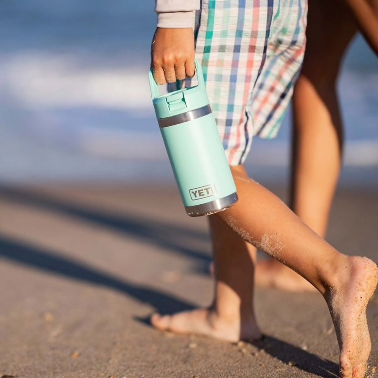 Yeti Rambler Jr 12oz Kids Bottle - Seafoam