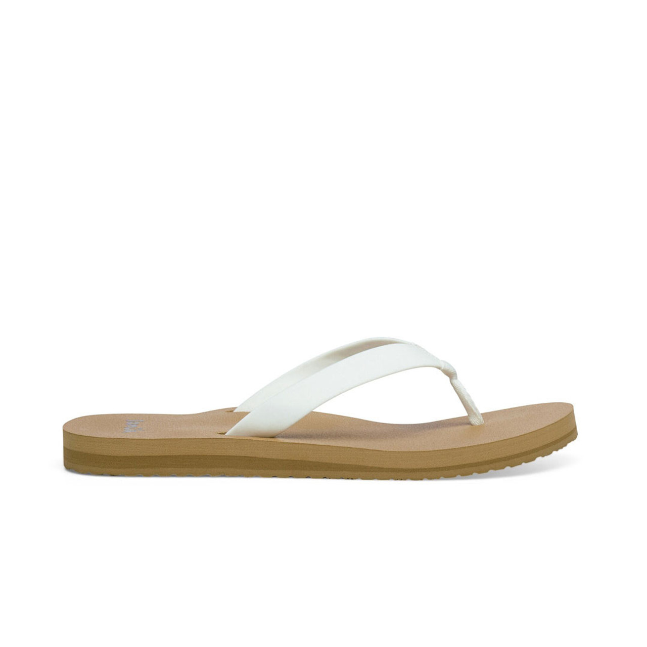 Sanuk Women s Ashland St Sandals White Tan TYLER S