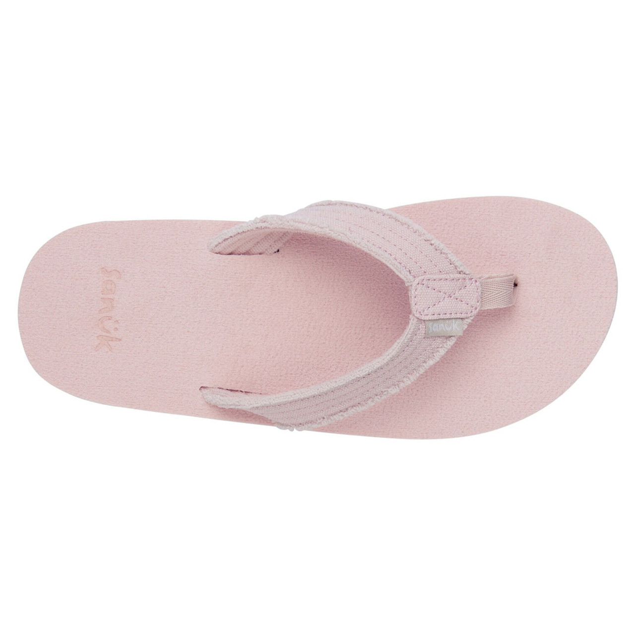 Sanuk Big Kids Fraidy Stacker Sandals Pink Salt TYLER S