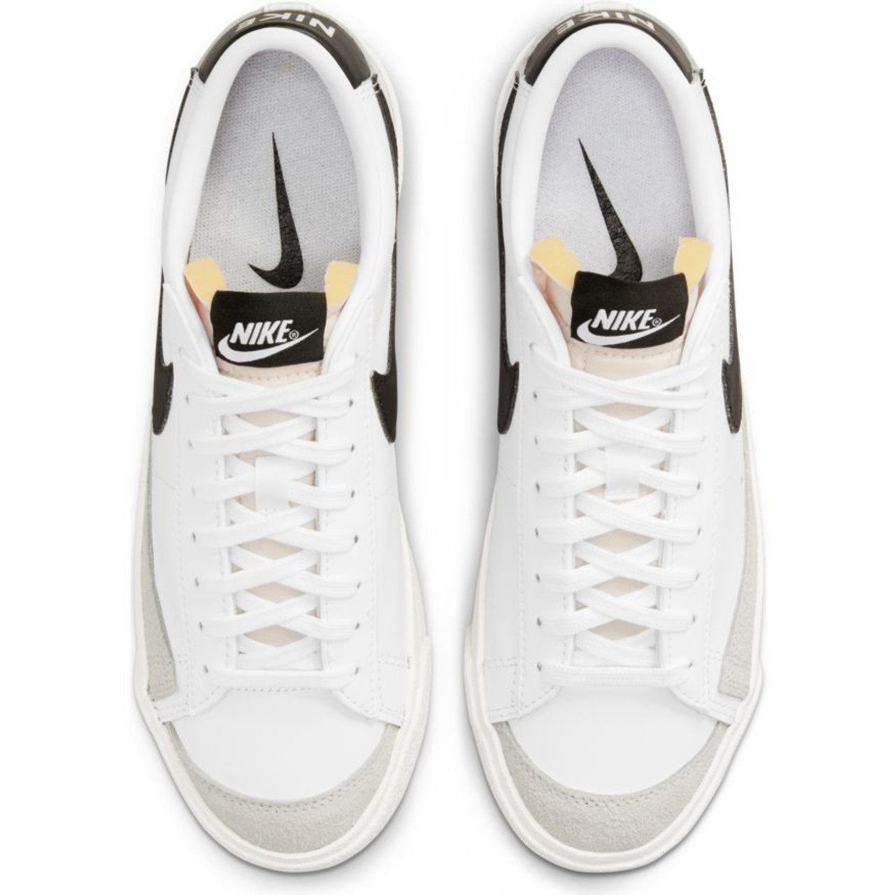 Nike Women's Blazer Low '77 Shoes - White-Black/ Sail - TYLER'S