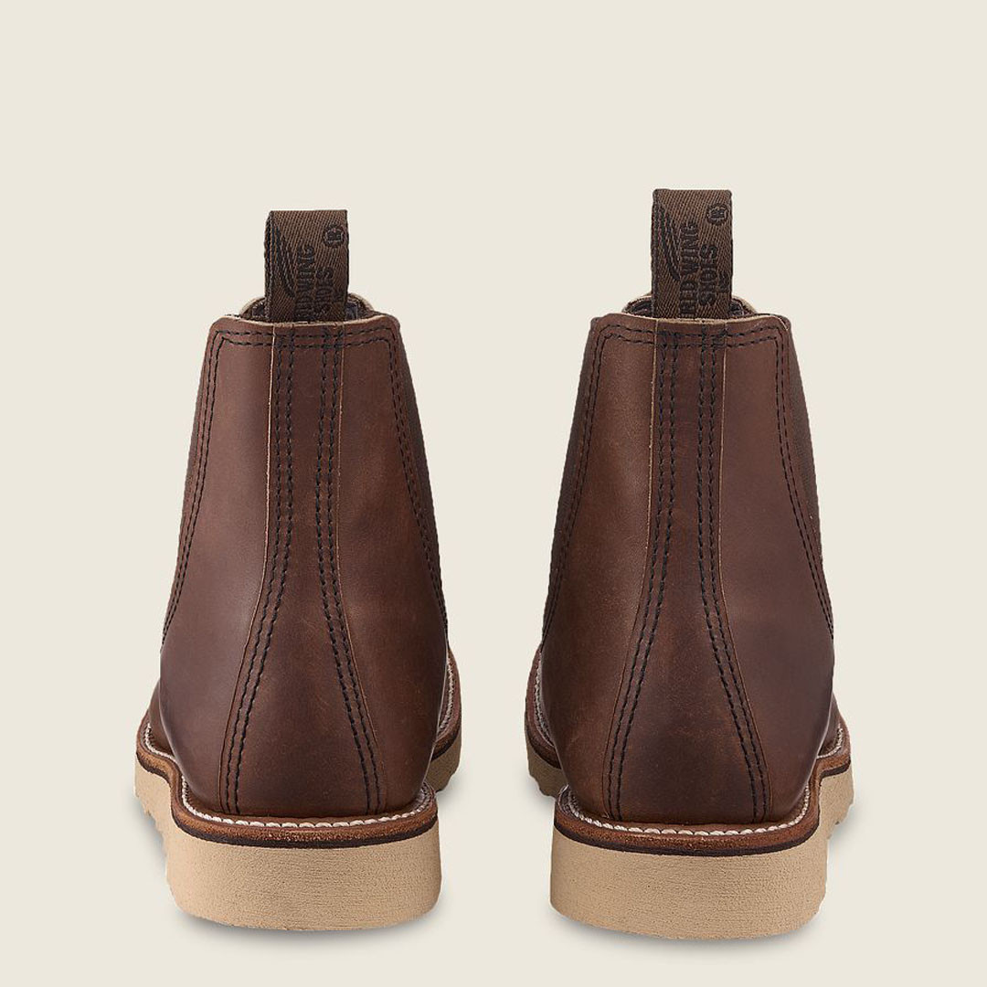 Red Wing Men's Classic Chelsea Boots Amber TYLER'S