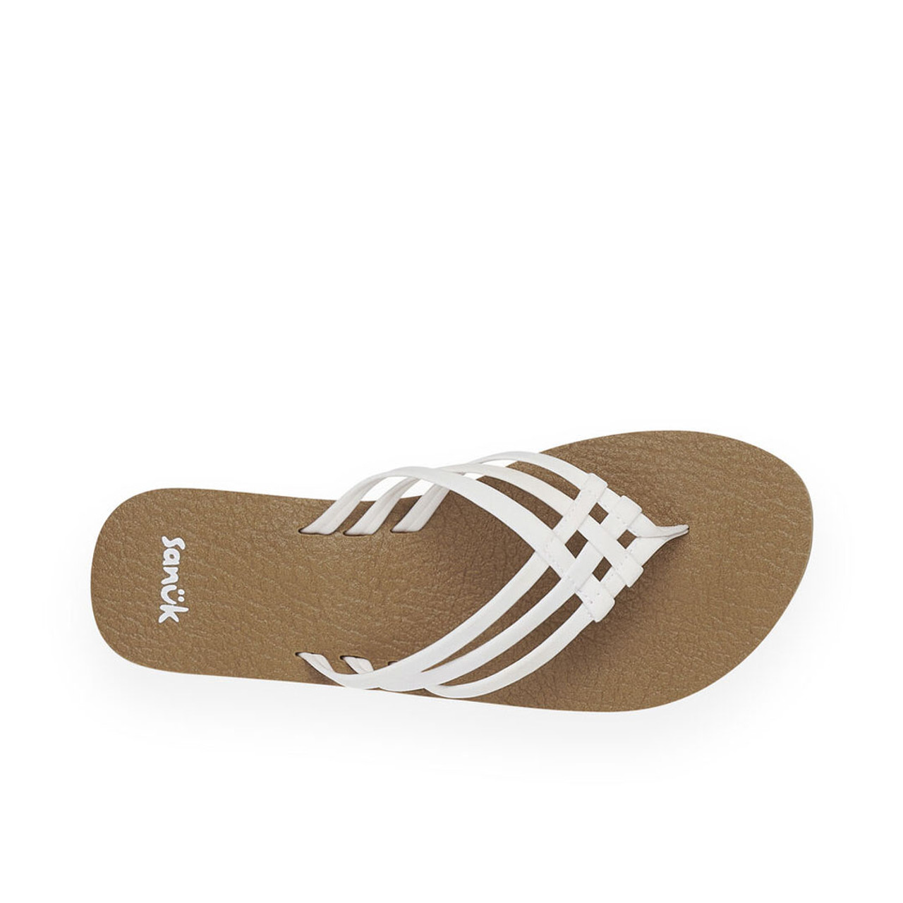 Sanuk Yoga GoraWhite Tan / 7