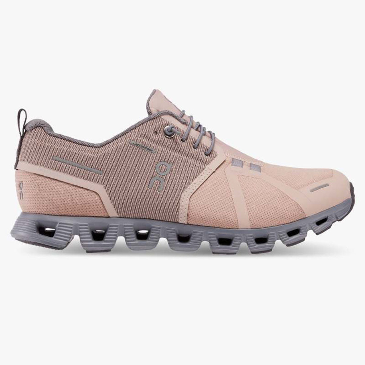 On Running Women's Cloud 5 Waterproof Running Shoes - Glacier