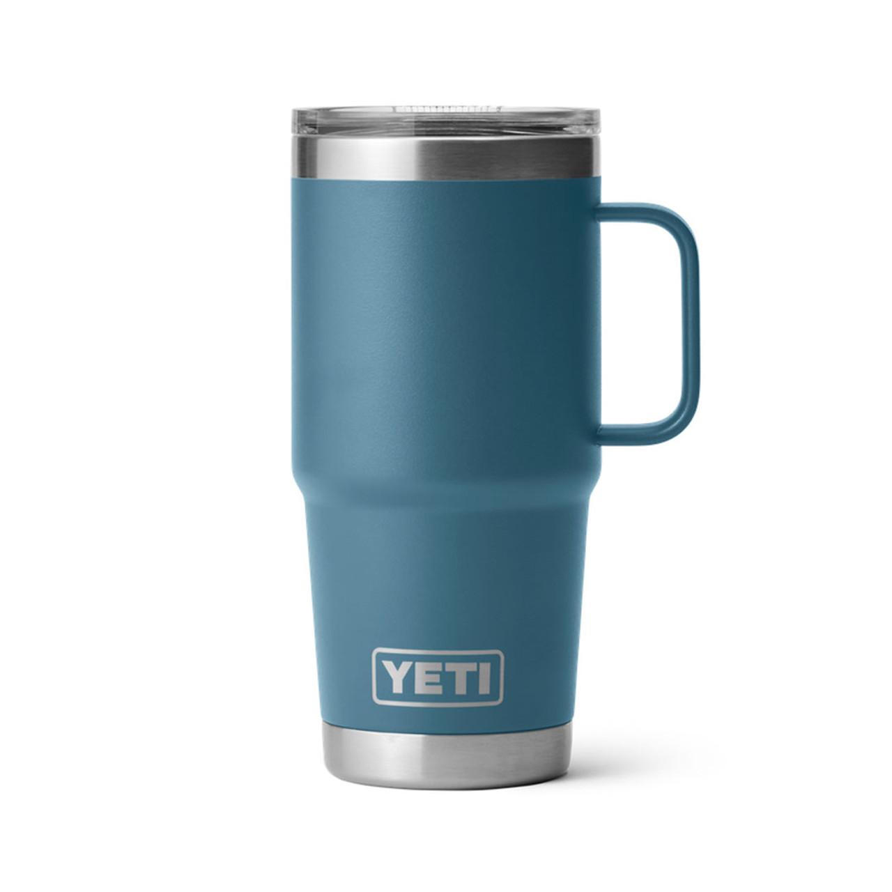  YETI Rambler 20 oz Travel Mug, Stainless Steel, Vacuum  Insulated with Stronghold Lid, Reef Blue: Home & Kitchen