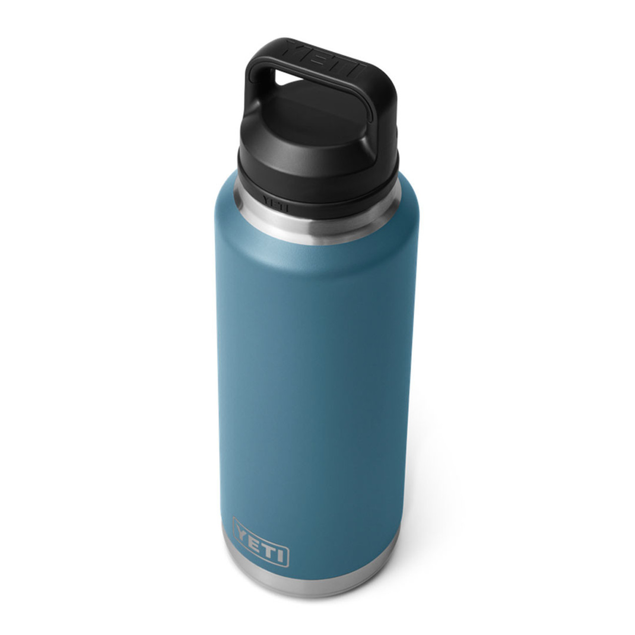 YETI Rambler Bottle - 46 oz. - Chug Cap - Nordic Blue
