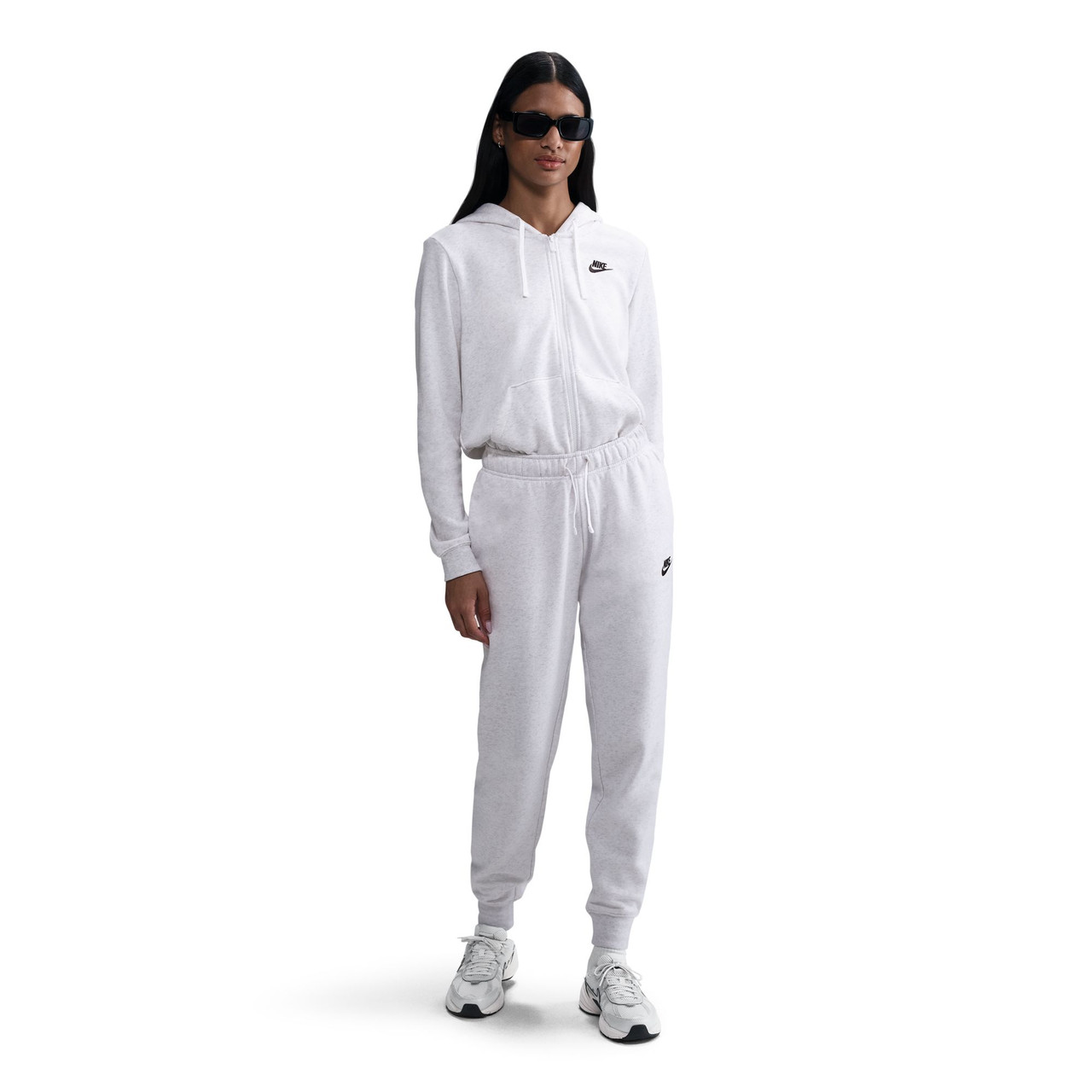 white nike sweatpants womens