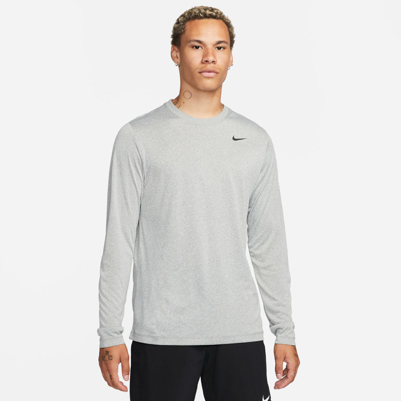 tweeling Soms soms het formulier Nike Men's Dri-FIT Legend Long-Sleeve Fitness Top $ 32 | TYLER'S