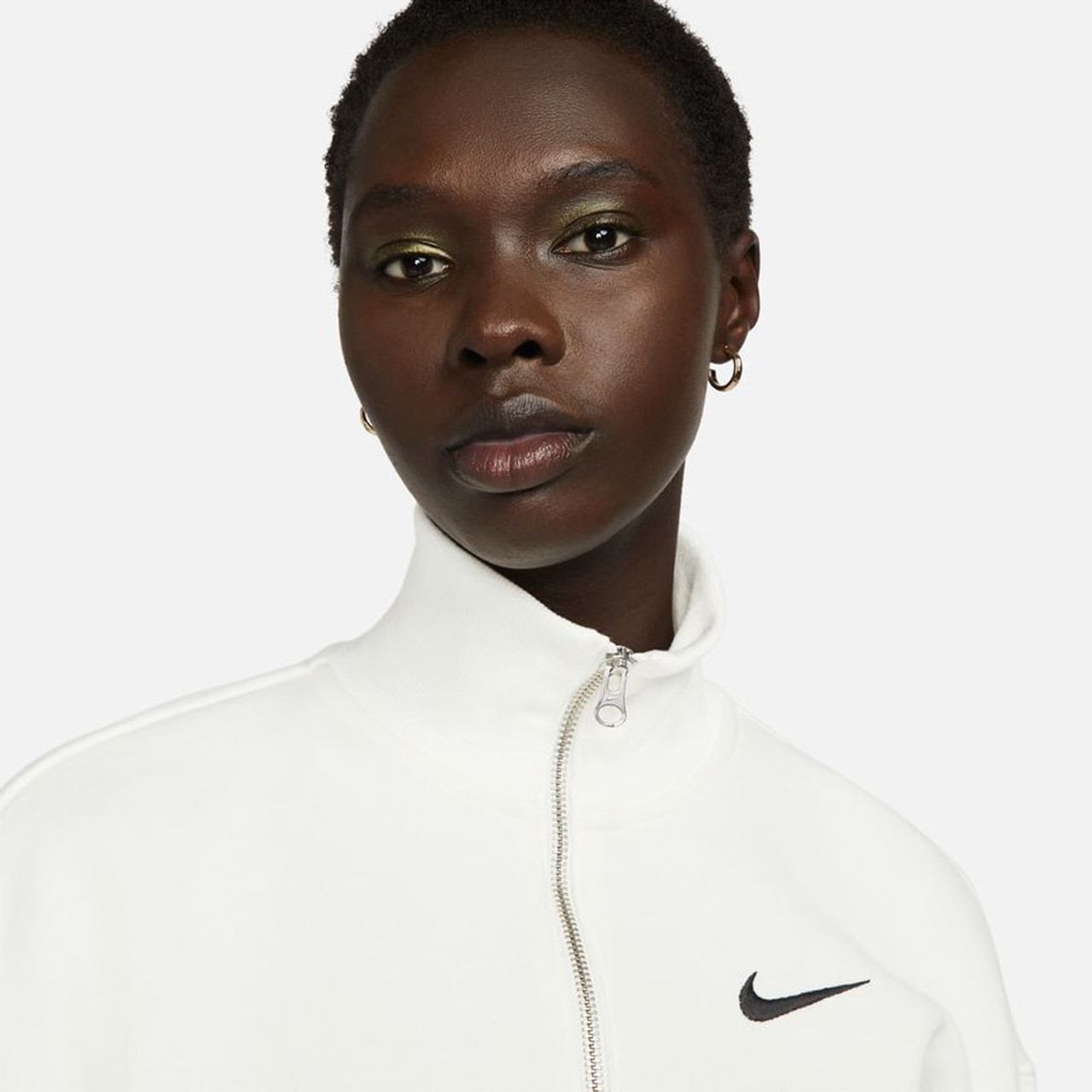 Nike Women's Sportswear Phoenix Fleece Oversized 1/2-Zip Crop Sweatshirt $  70
