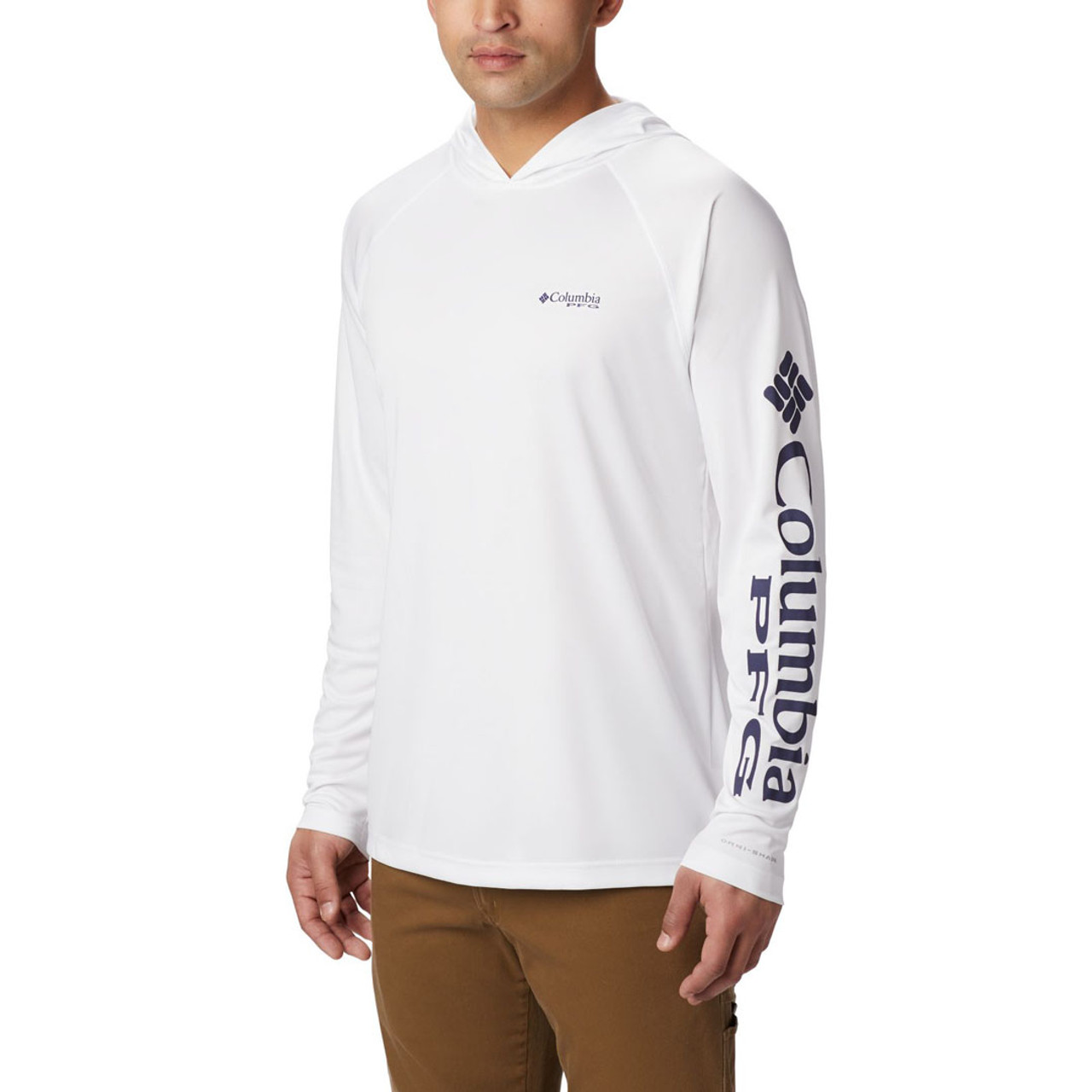 Houston Astros Columbia Americana Terminal Tackle Omni-Shade Raglan Long  Sleeve T-Shirt - White