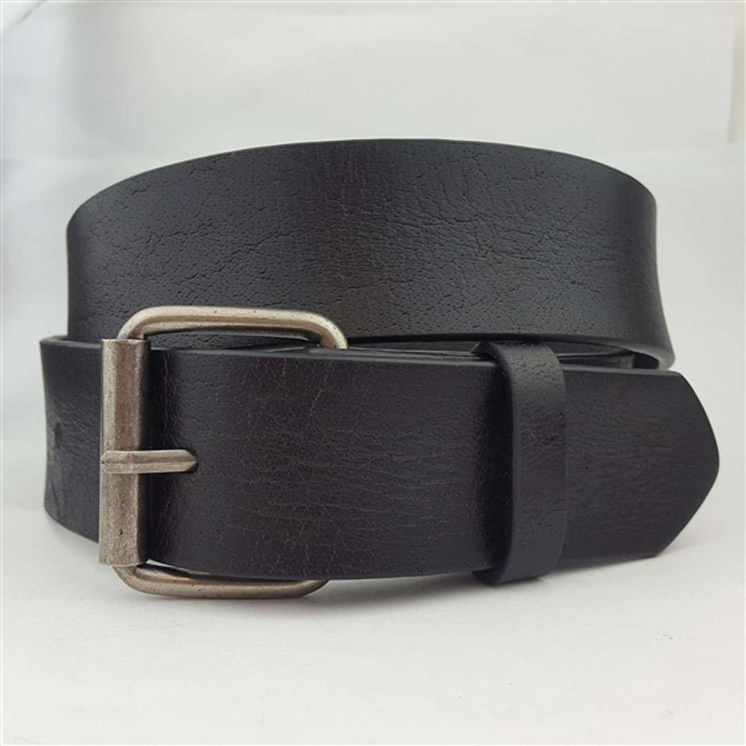 Genuine Leather Tan Oil Pull-up Tan Belt