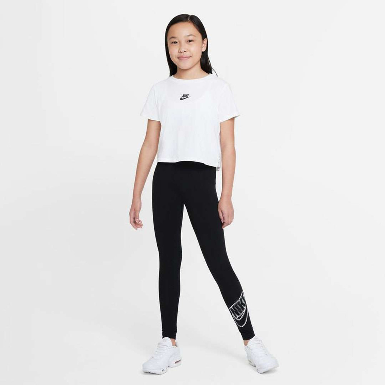 Nike Girls' Sportswear Graphic Leggings