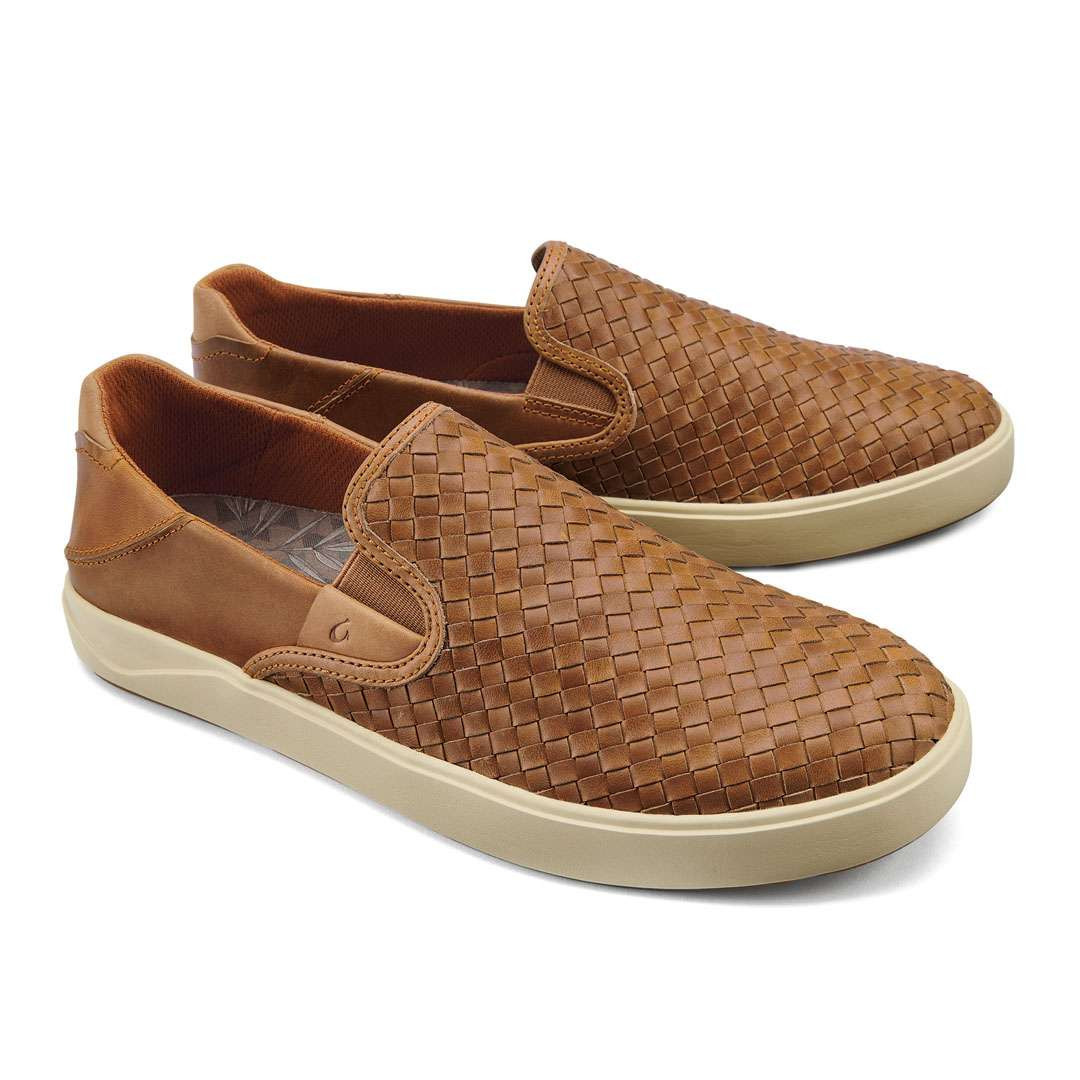 Olukai Men's Lae'ahi Leather Slip-On | TYLER'S