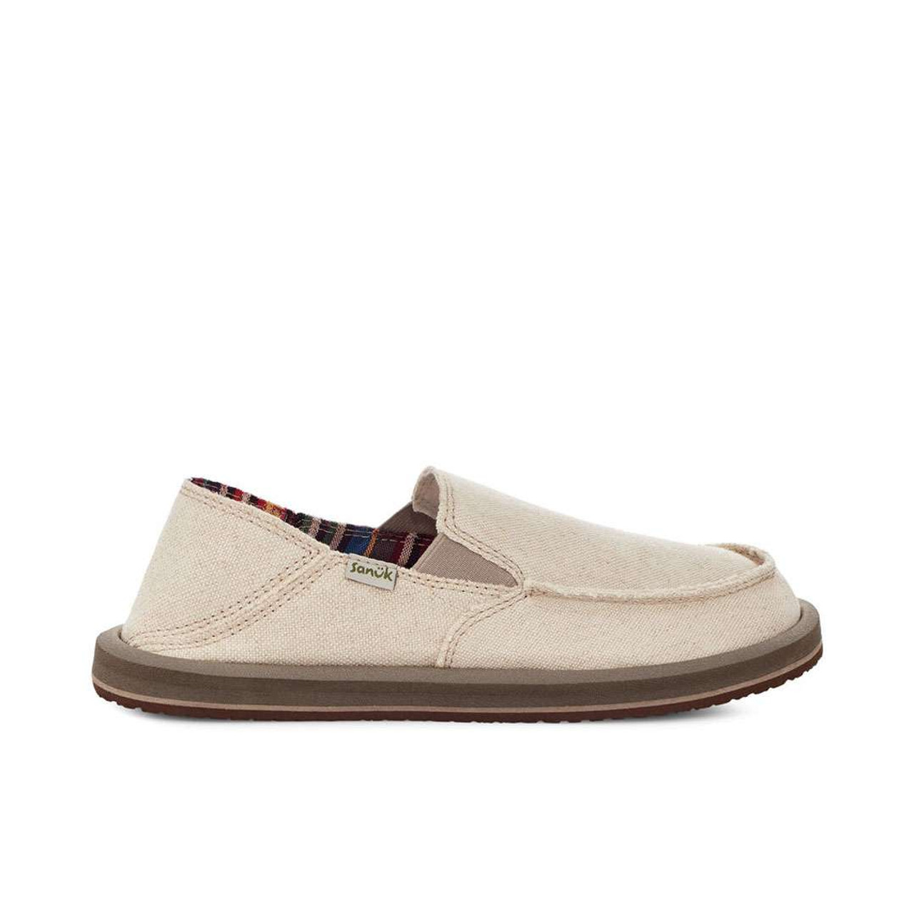 Sanuk Kids' Sidewalk Surfer Shoe - Natural