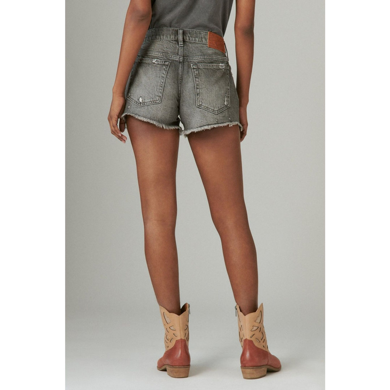 Lucky Brand Women's Legend Mid Rise Boy Shorts