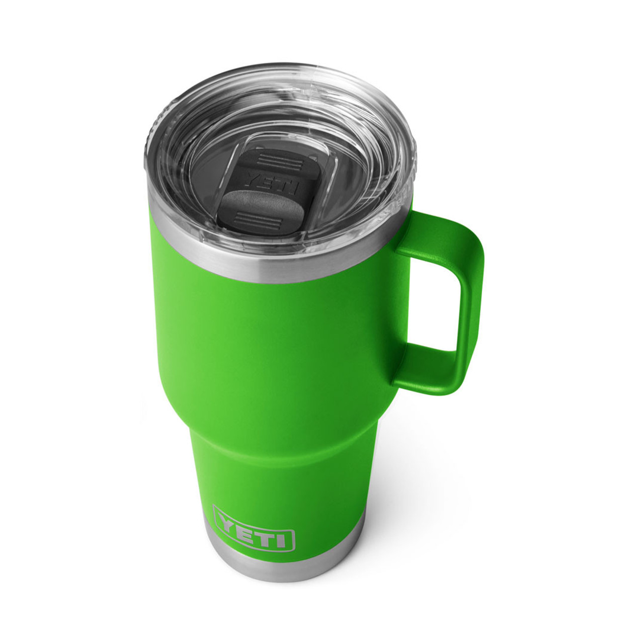 30oz tumbler with handle (Light Green)