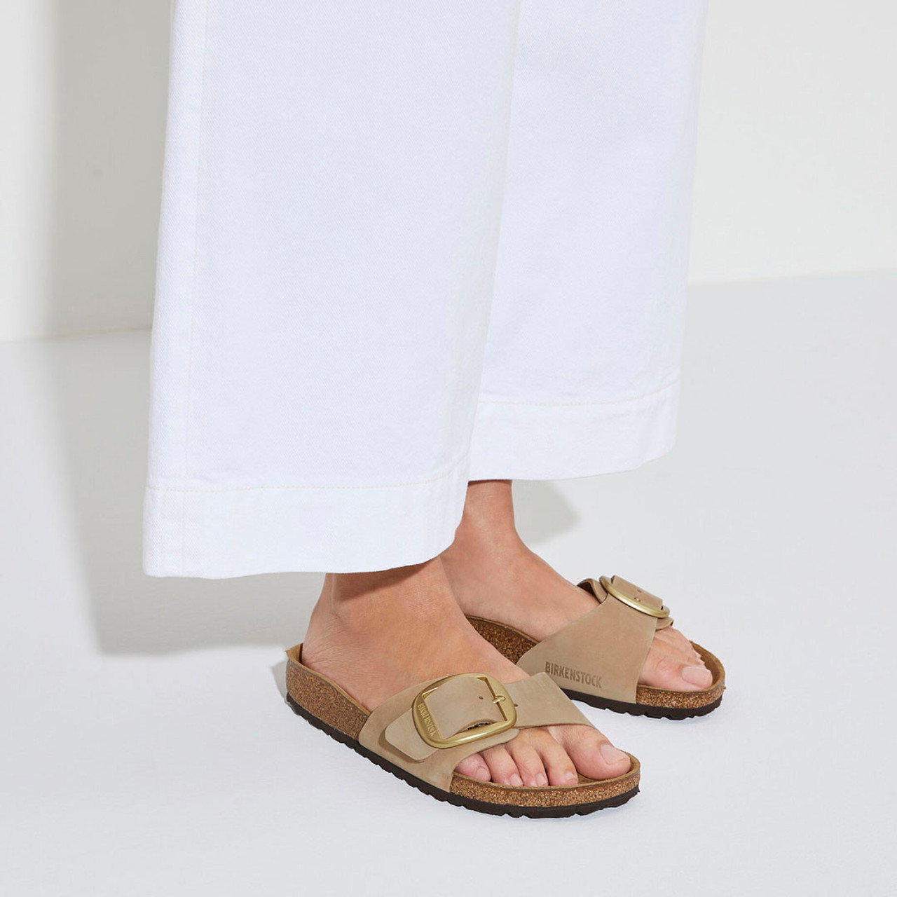 Madrid big buckle hot sale slide sandal birkenstock