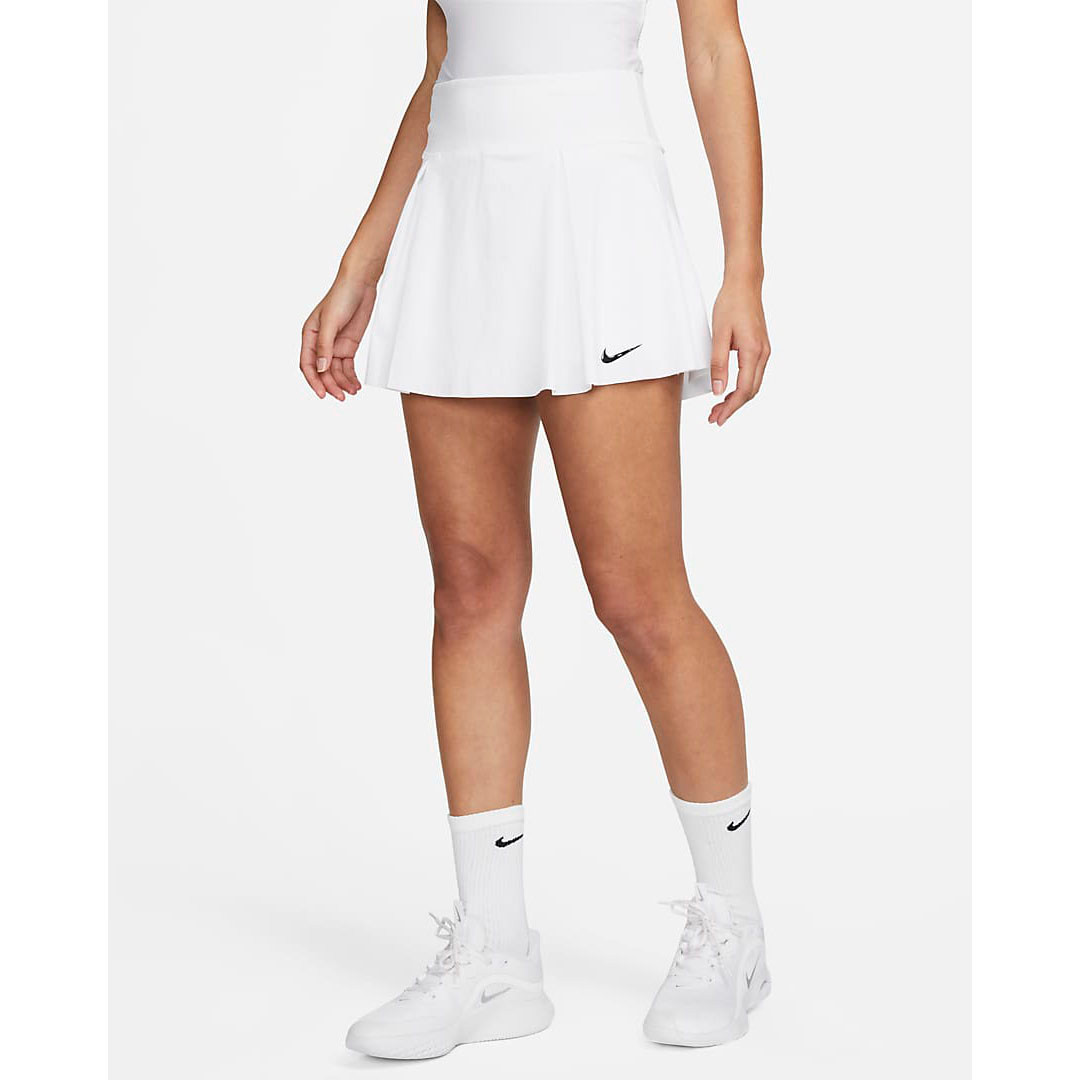(取寄) ナイキ レディース コート アドバンテージ ドライ-フィット ショート テニス スカート Nike women Court Advantage Dri-fit Short Tennis Skirt White/White Nike Women's Dri-FIT Advantage Tennis Skort | TYLER'S