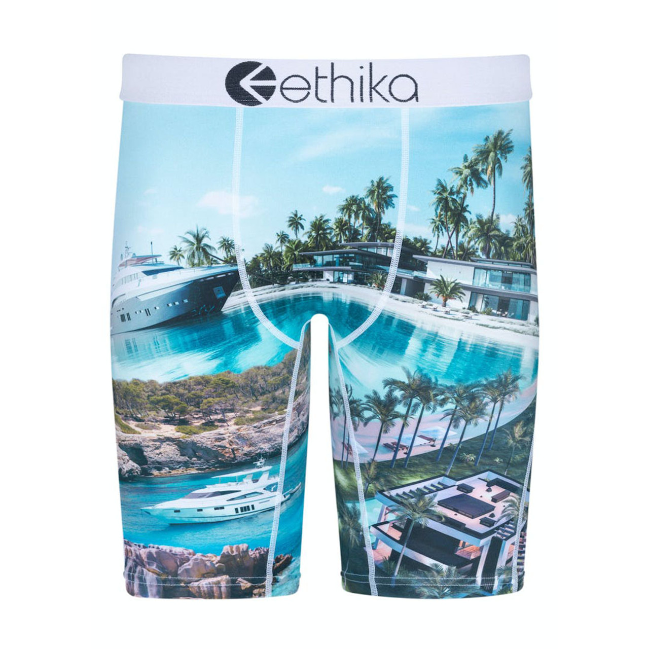 Ethika Men's Yacht Club Boxer Briefs