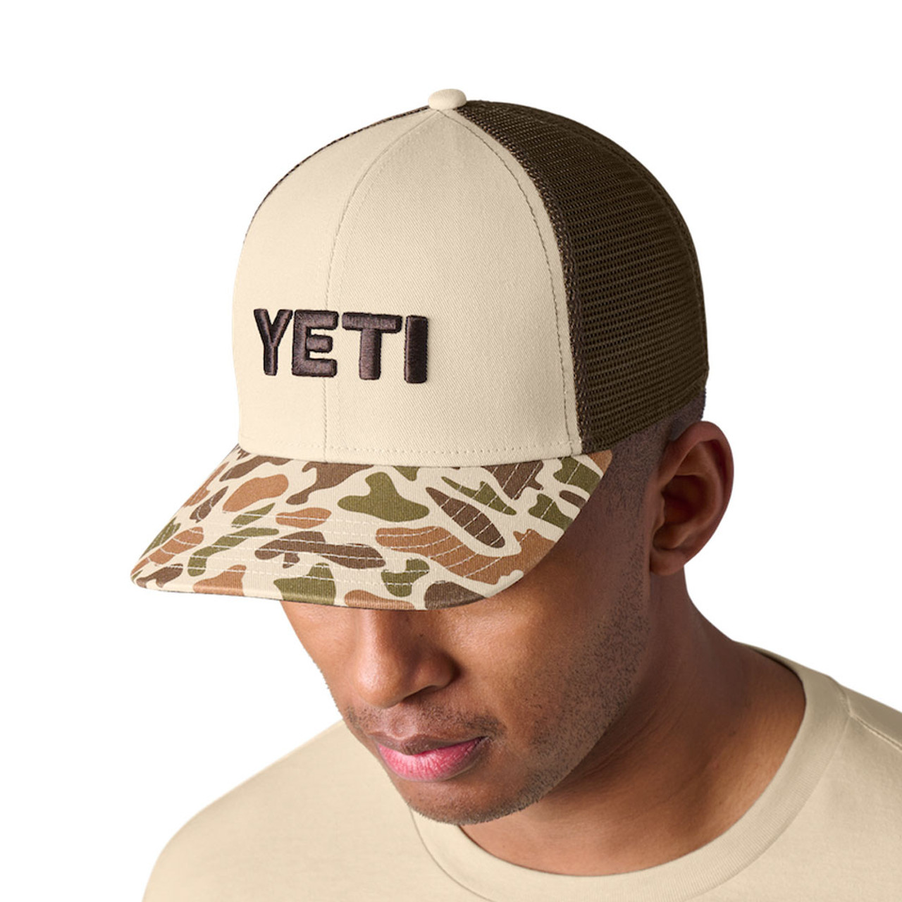 YETI® Mesh Camo Flat Brim Hat – YETI EUROPE
