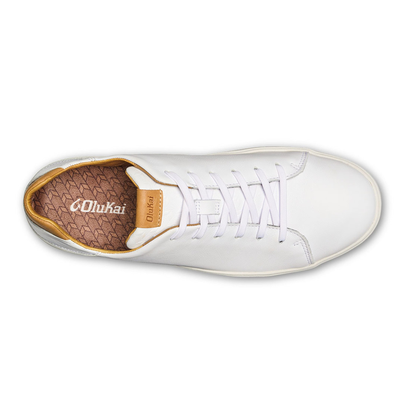 Olukai Men's Lae'ahi Li 'Ili Leather Sneakers TYLER'S