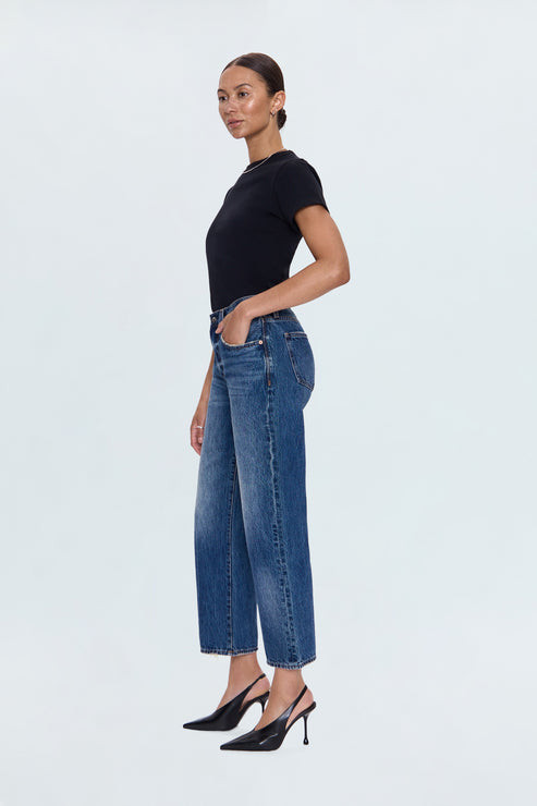 Pistola Women's Lexi Mid Rise Straight Jeans | TYLER'S
