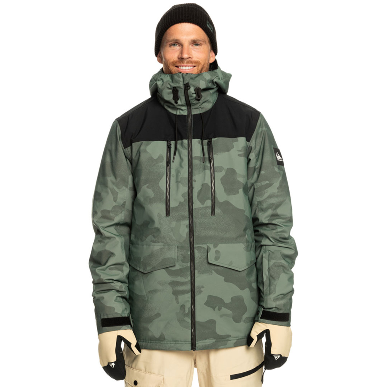 Quiksilver Men\'s Fairbanks Technical Snow Jacket