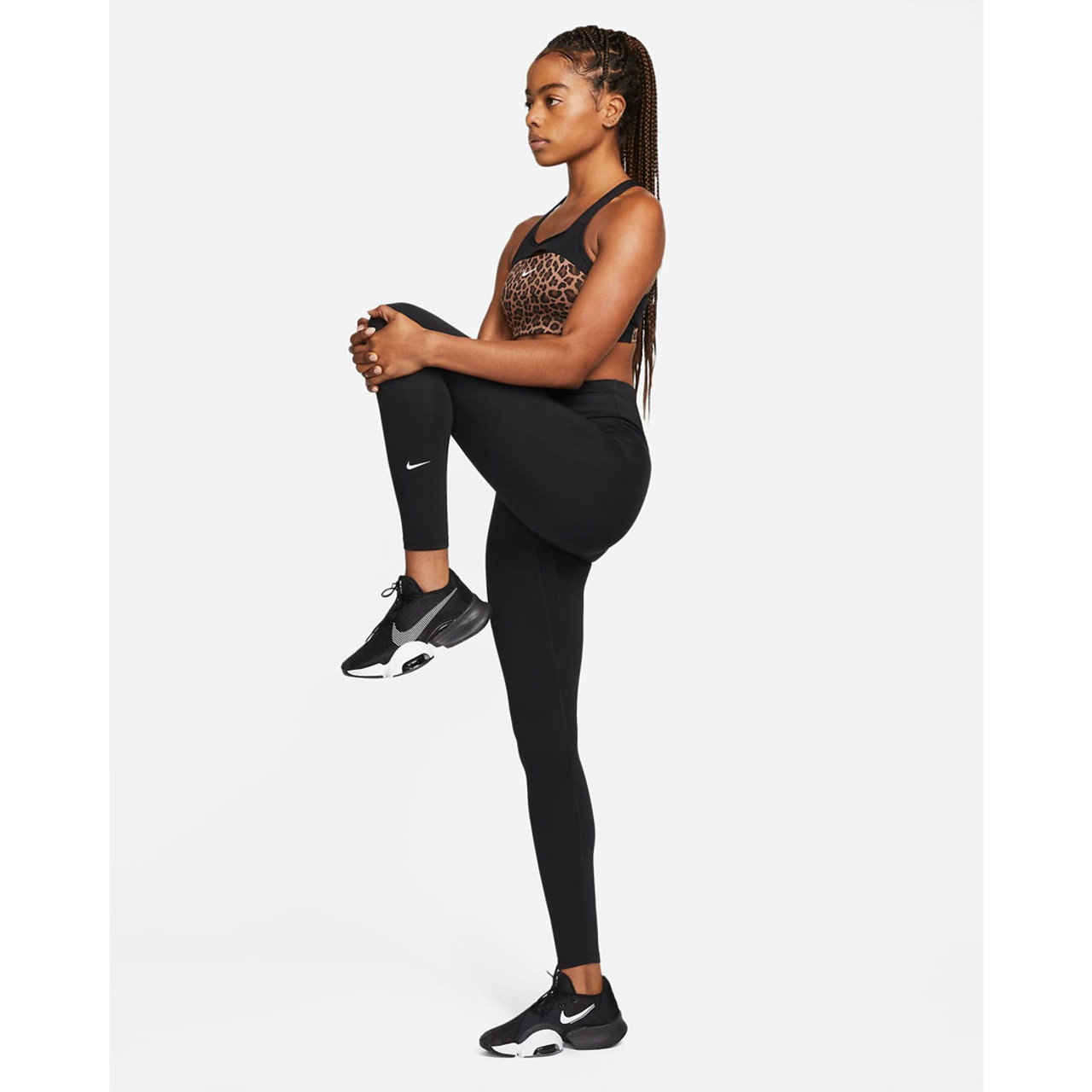 Nike Sportswear Essential Women's High-Waisted Graphic Leggings. Nike LU