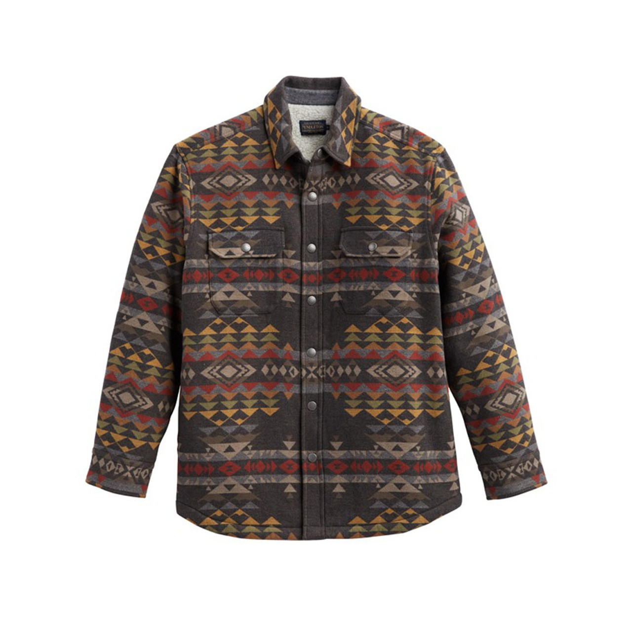 Pendleton Men's Harding Doublesoft Sherpa-Lined Shirt Jacket