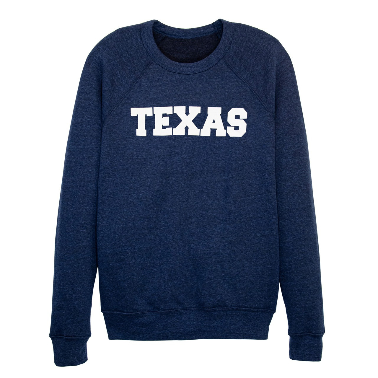 トップス youvres Word crewneck sweat Texas Crew Neck