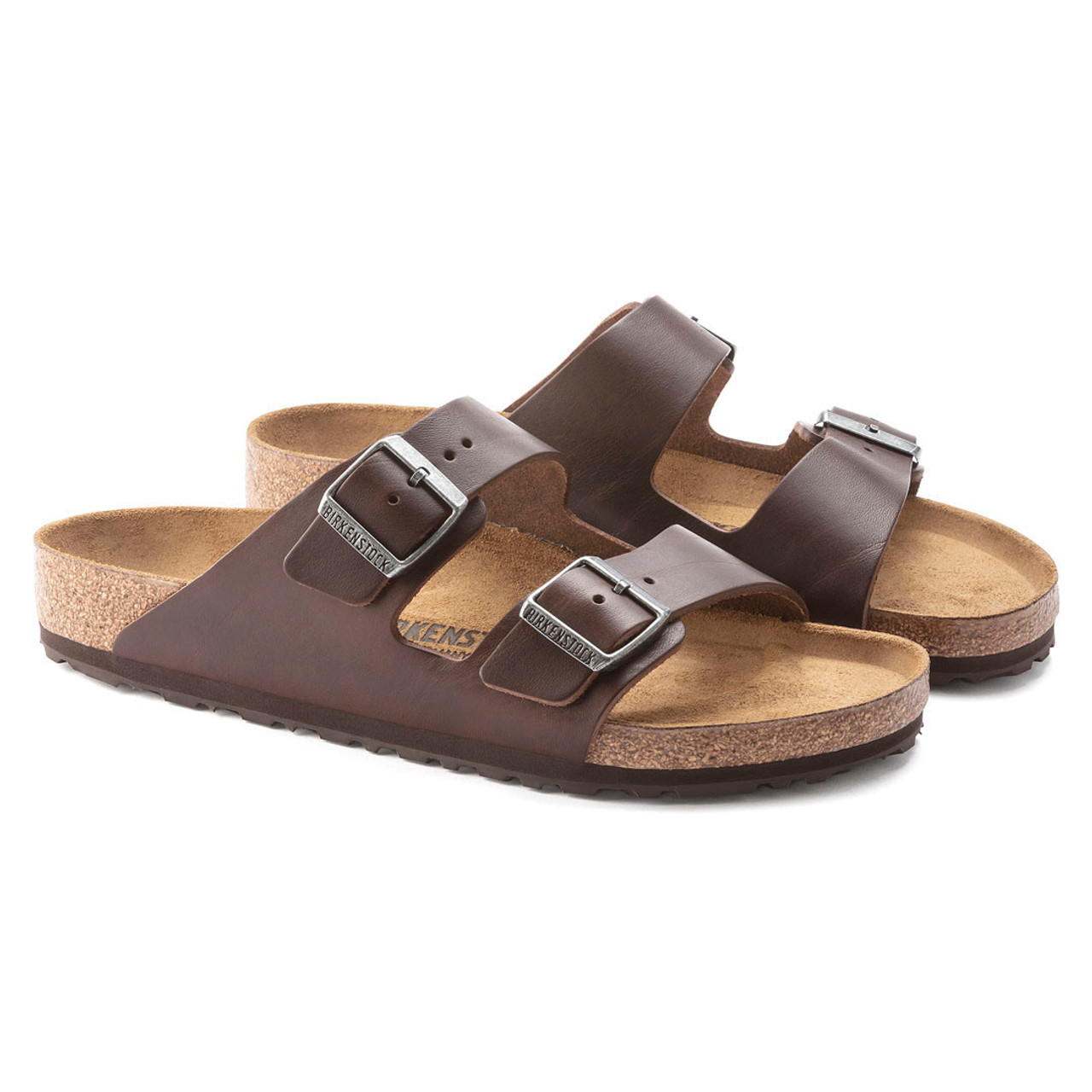 Arizona Soft Footbed Tobacco Brown Oiled Nubuck Leather | Birkenstock |  Free Shipping! — danformshoesvt