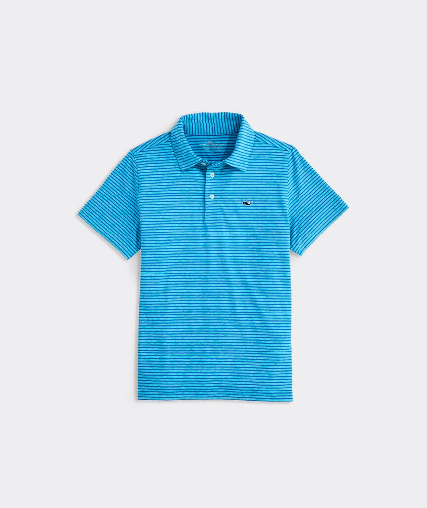 Vineyards Vines Boys' Bradley Stripe Sankaty Polo | TYLER'S