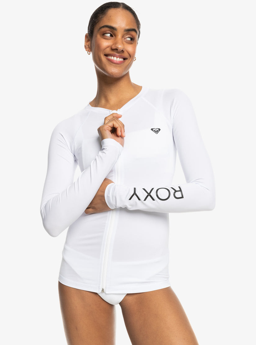 Roxy Women's Long Sleeve Zip-Up Rashguard | TYLER'S
