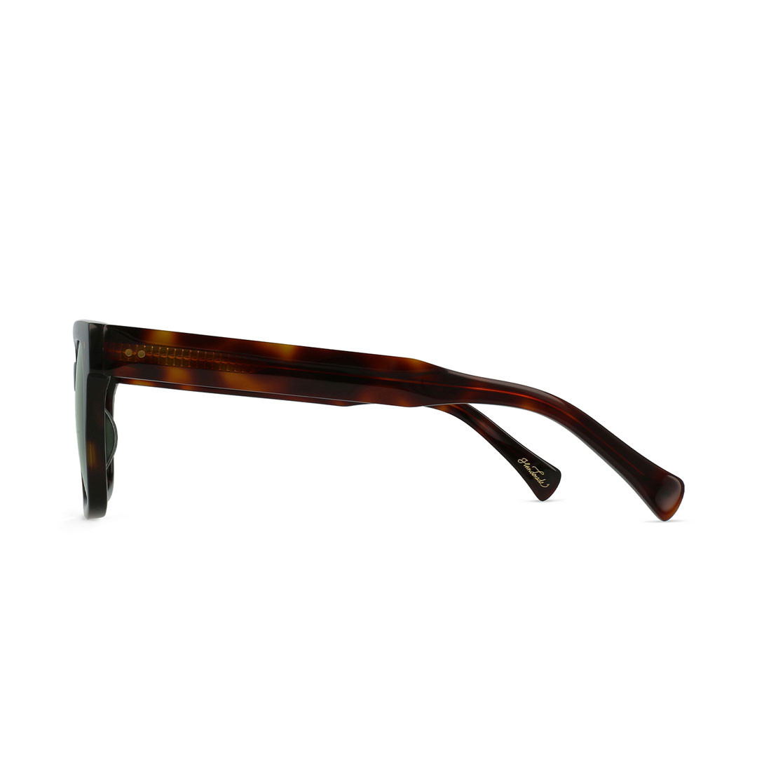 RAEN West Polarized Sunglasses WEST-Ghost / Green Polarized-55 – RAEN main image 2