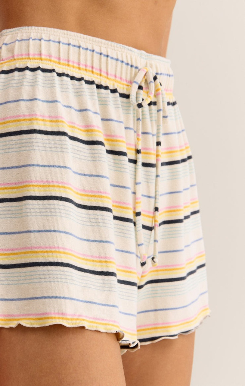Z Supply Women's Soft Spot Stripe Shorts | TYLER'S