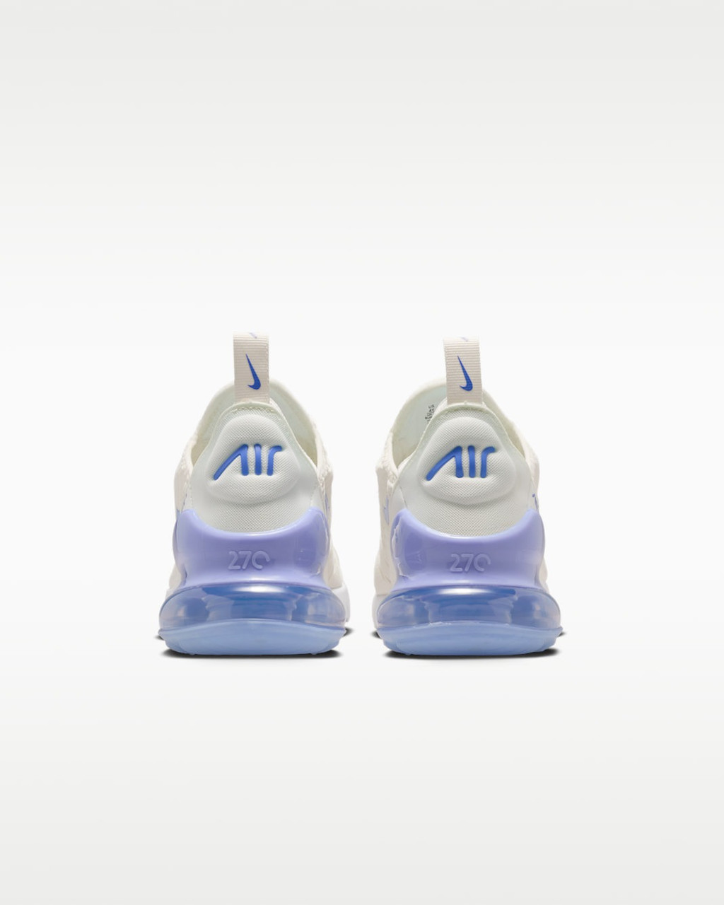 air max 270 white blue and pink