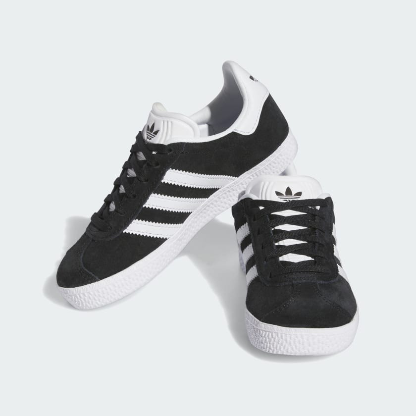 Gazelle Adidas Black Infant Trainers Adidas Gazelle Kids Trainers
