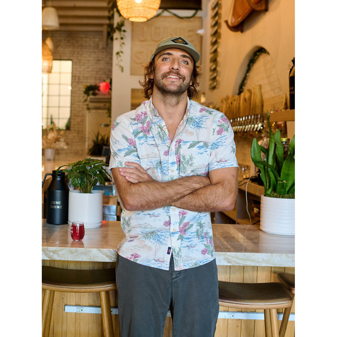 Faherty Men's Breeze Short Sleeve Button Down Shirt | TYLER'S