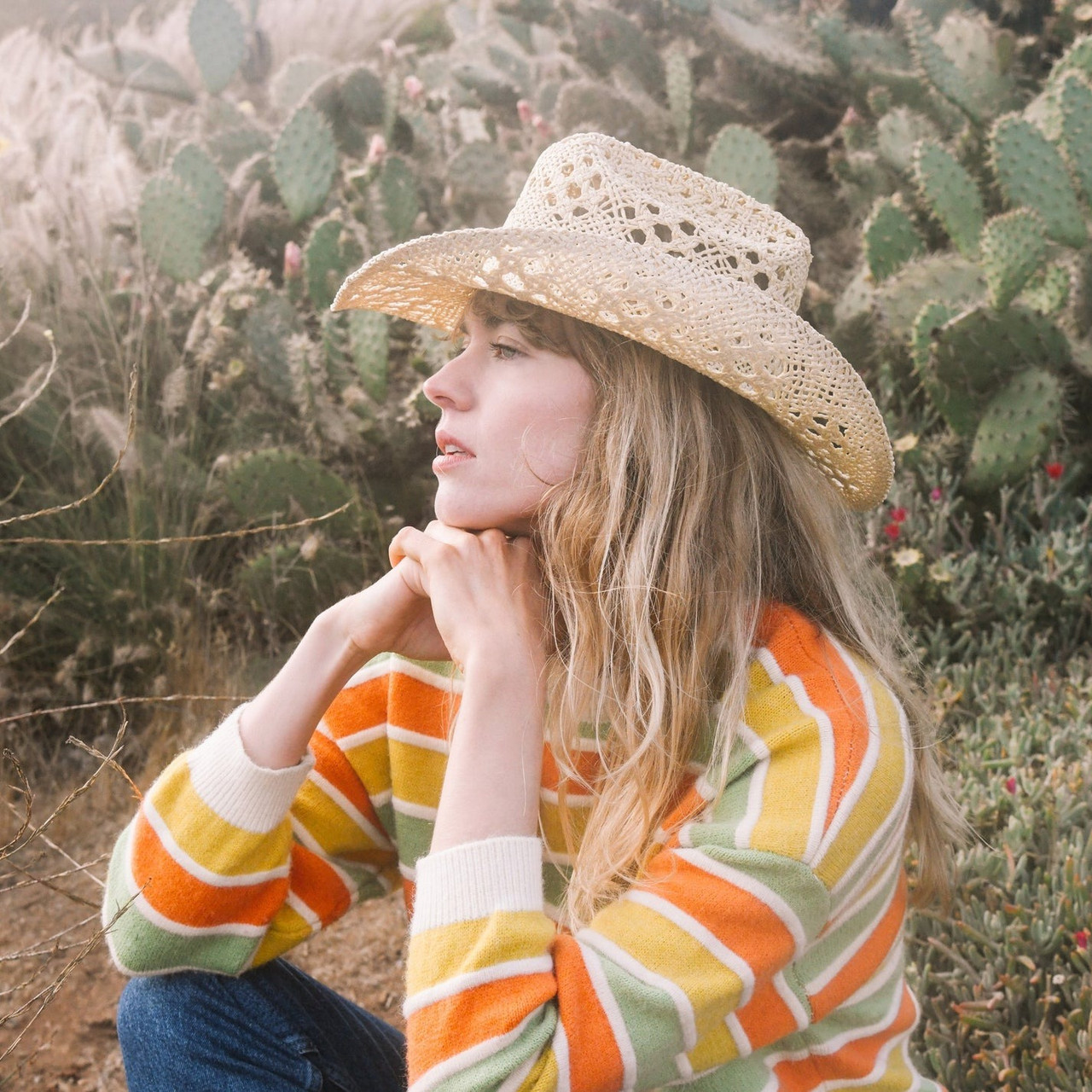 Wyeth Diego Straw Cowboy Hat | TYLER display picture 1