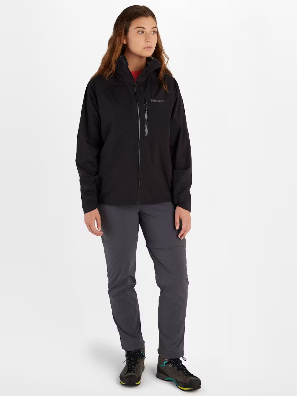 Marmot Bi Jacket S ブラック Marmot Women's Superalloy Bio Rain Jacket | TYLER'S