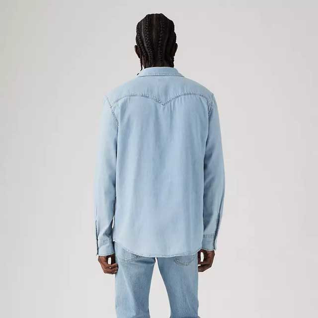 Mサイズ　LIDNM Denim Western Shirt Mサイズ LIDNM Denim Western Shirt