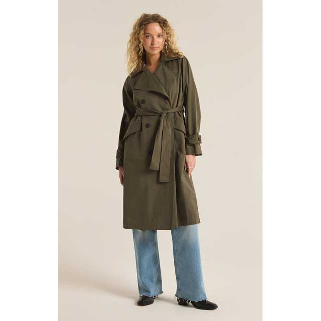 Z Supply Women's Dorian Trench Coat | TYLER'S