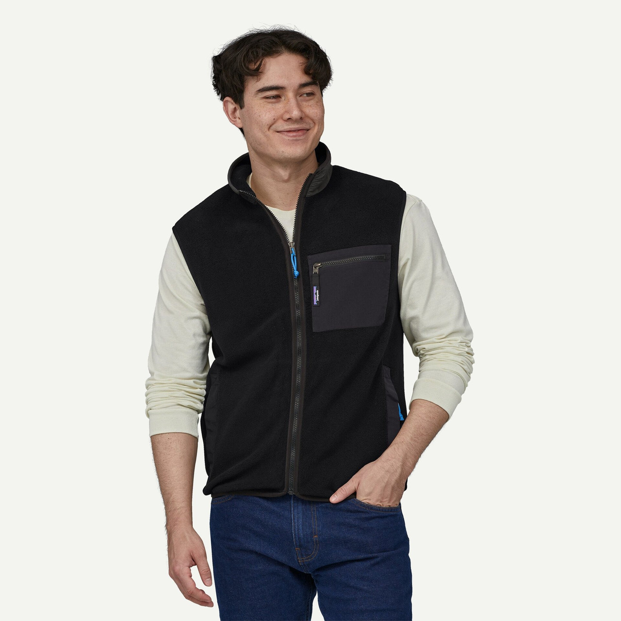 トップス 90s PATAGONIA shelled synchilla vest BLK Men's Synchilla® Vest – Patagonia Worn Wear®