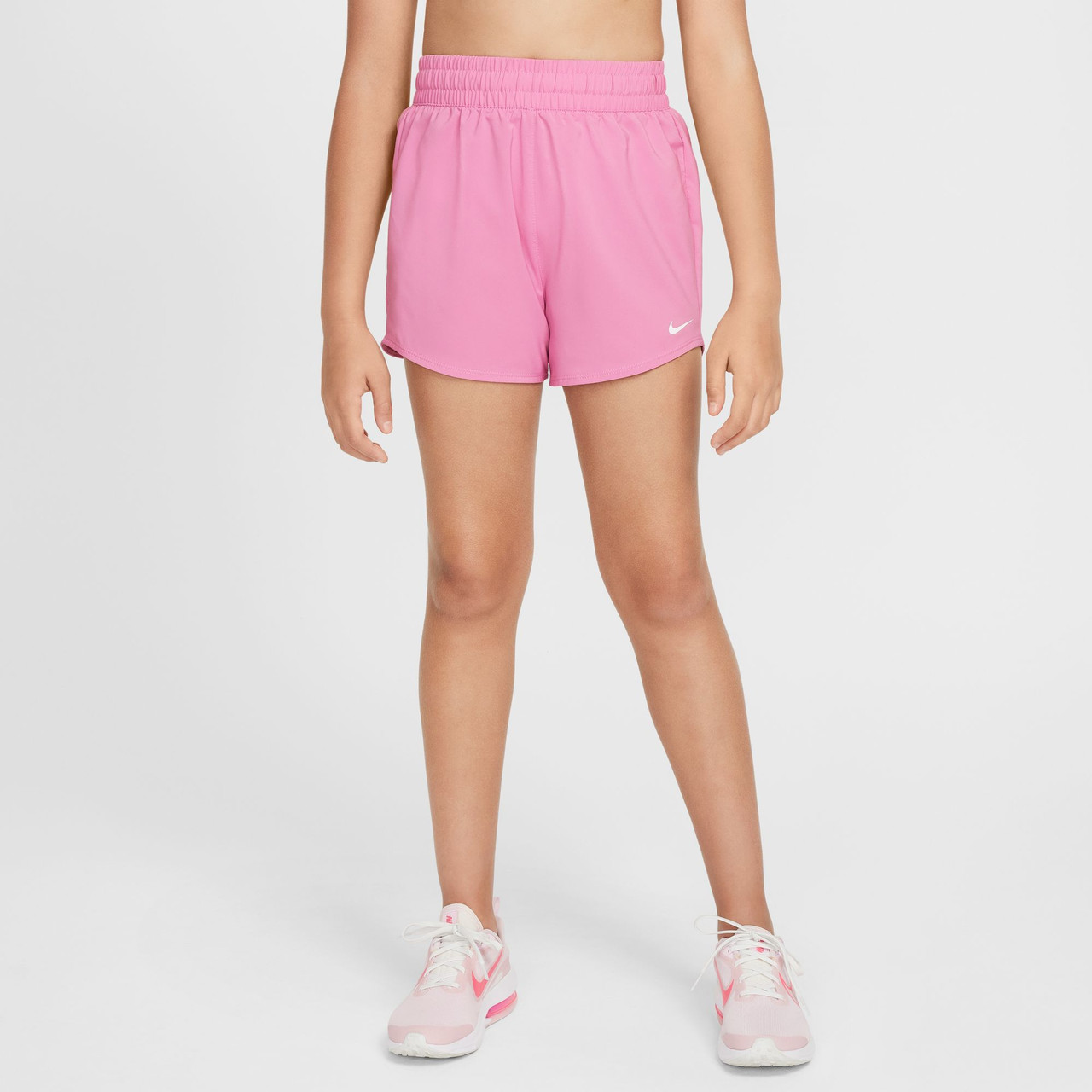 Nike Girls' One Big Kids' Dri-FIT High-Waisted Woven