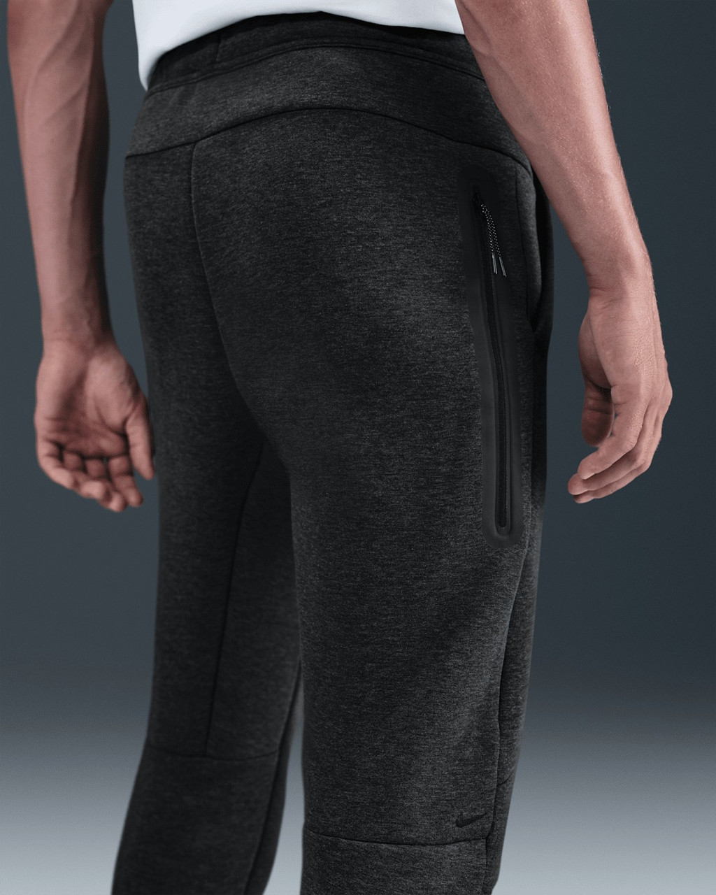 nike tech fleece joggers black grey