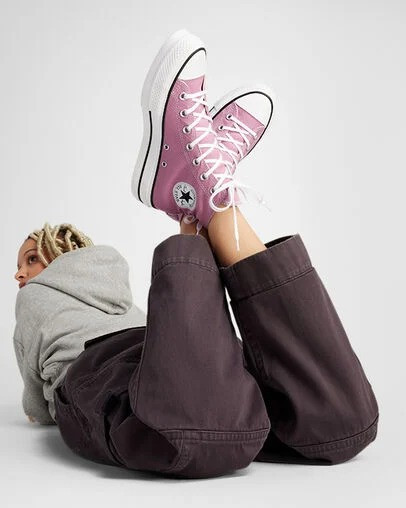 All Star Lift Half Pink Half Black Converse Converse Chuck Taylor