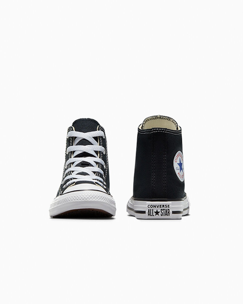 youth black converse high tops