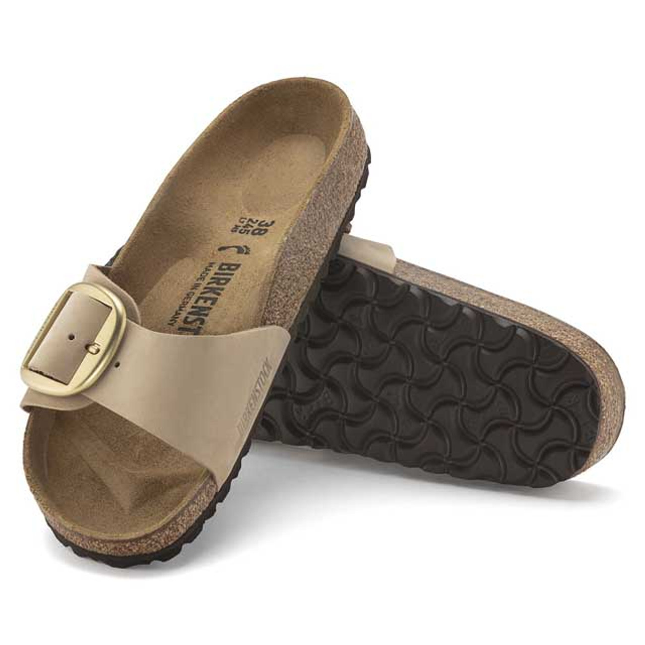 靴 BIRKENSTOCK Madrid Big Buckle 36 Madrid Big Buckle Nubuck Leather Sandcastle | BIRKENSTOCK
