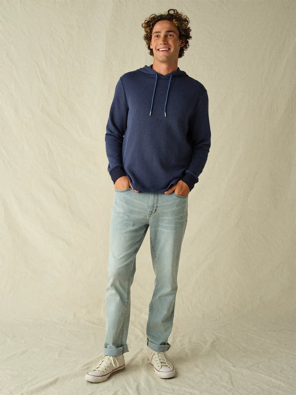 Fair Harbour Men's Textured Tailwind Hoodie | TYLER'S