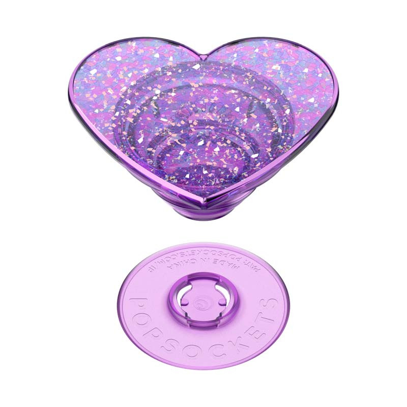 No.048★MIROR G HEART★popx★ PopSockets Iridescent Confetti Dreamy Heart PopGrip | TYLER'S